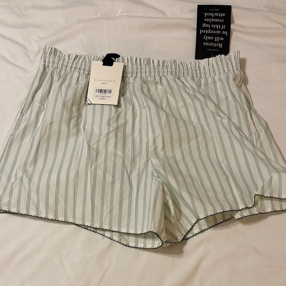 Pomander Place Mint Striped Shirt - Picture 6 of 8